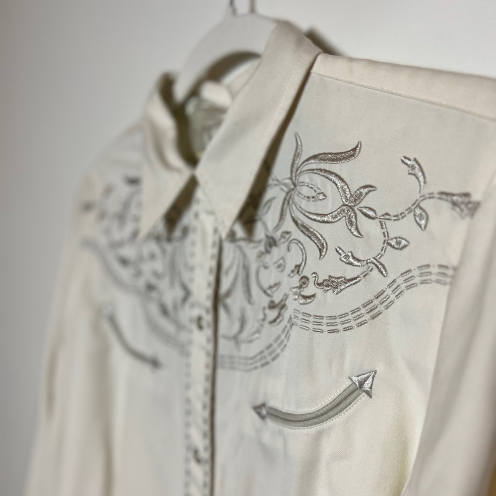 VINTAGE WESTERN PEARL SNAP